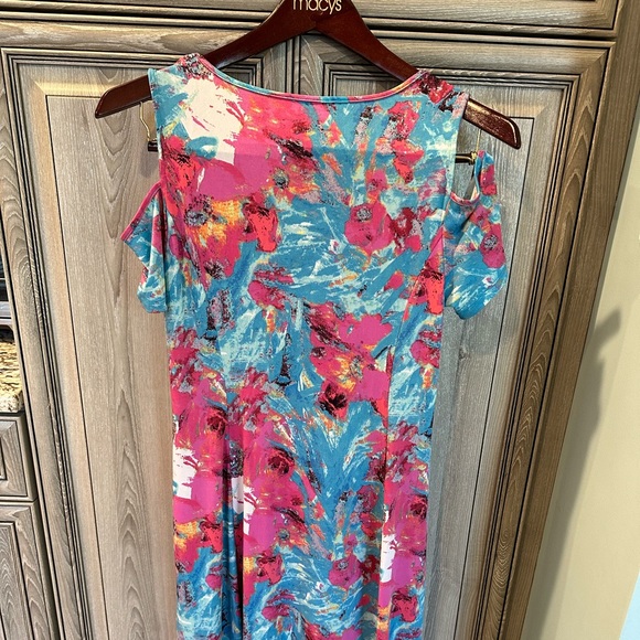 Cold Shoulder Hi-Low Sundress- Women’s Medium - Picture 3 of 4